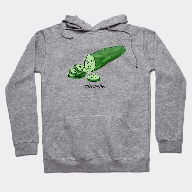 Cutecumber Hoodie by themanyartsofknight